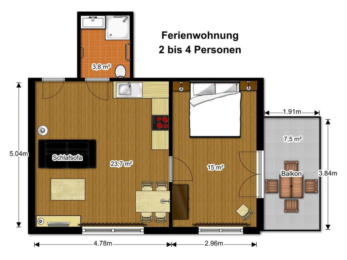 B & B Gmeineck Seeboden Exterior photo